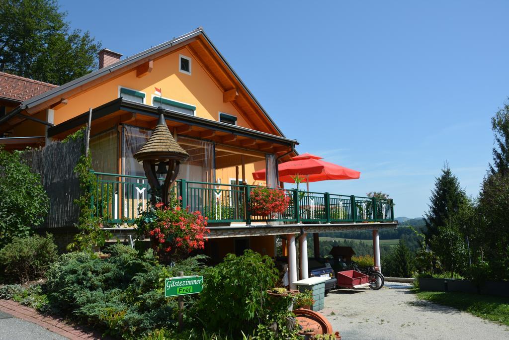 Appartement Gaestehaus Schmid à Sankt Johann im Saggautal Extérieur photo